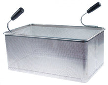 pasta basket L1 495mm W1 290mm H1 215mm H3 357mm stainless steel