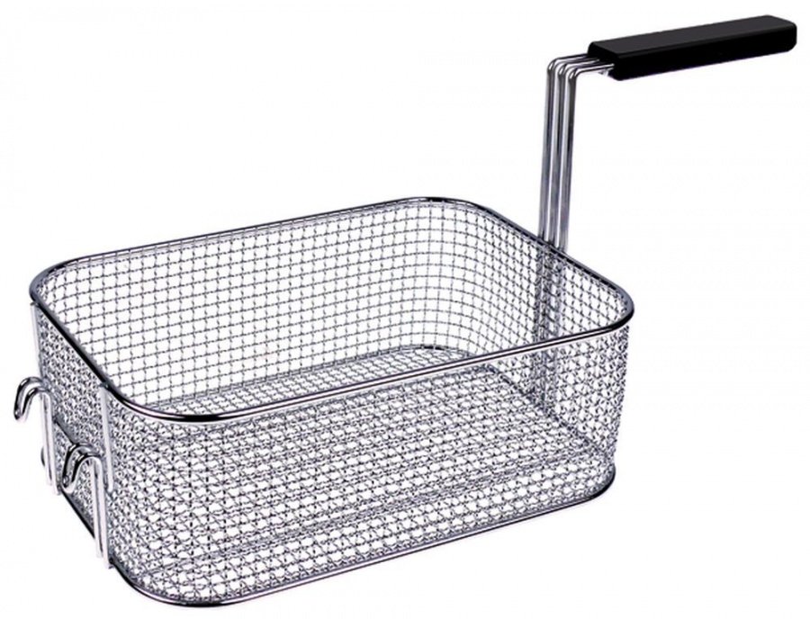 Cos friteuza L 280 x 200 mm,  H1 100 mm, cu maner scurt - 970526