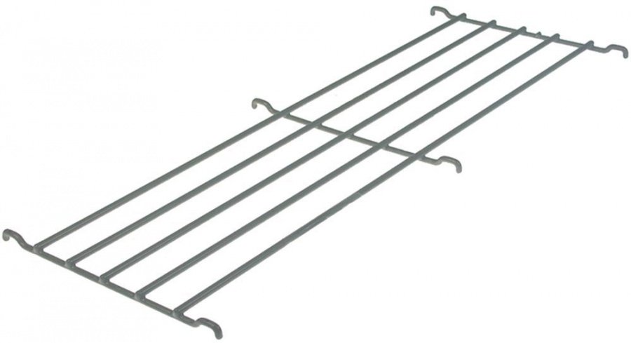 grid shelf W 120mm L 650mm steel plastic-coated suitable for fridge