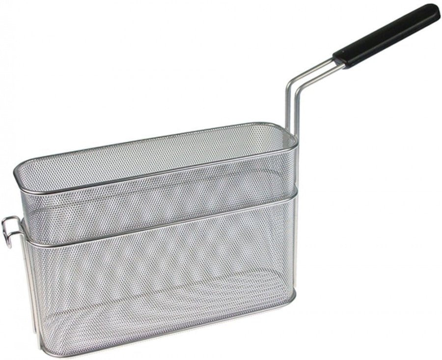 pasta basket L1 305mm W1 95mm H1 205mm size GN 2/8 H3 320mm stainless steel