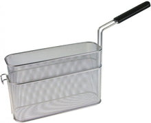 pasta basket L1 305mm W1 95mm H1 205mm size GN 2/8 H3 320mm stainless steel