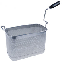 pasta basket L1 304mm W1 165mm H1 204mm size GN 1/3 stainless steel