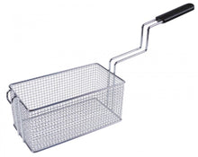 fryer basket L1 260mm W1 135mm H1 120mm chrome-plated steel