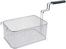 fryer basket L1 270mm W1 185mm H1 120mm chrome-plated steel