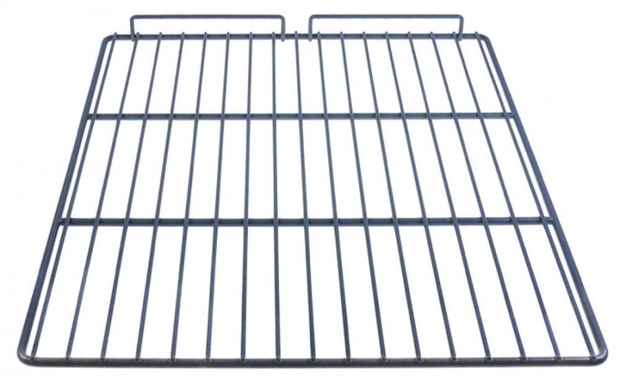 grid shelf W 530mm L 650mm steel plastic-coated with hinge camp standard GN 2/1 grey