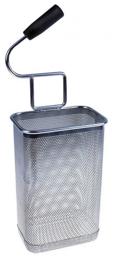 pasta basket L1 170mm W1 115mm H1 265mm stainless steel right