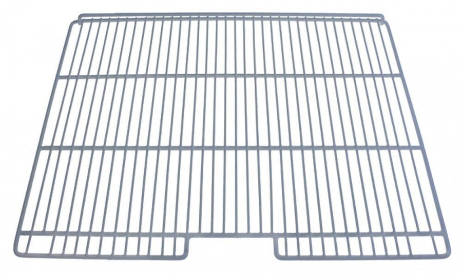 grid shelf W 438mm L 500mm H 20mm plastic-coated wire gauge frame 6mm lengthwise wires gauge 3mm