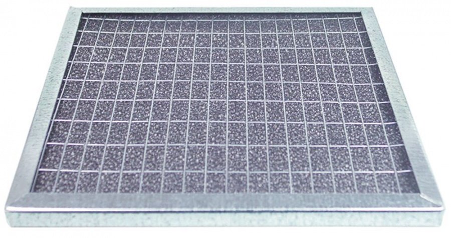 air filter L 265mm W 252mm H 12mm metal for condenser