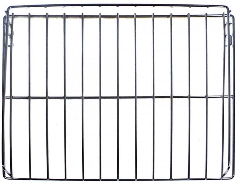 grid shelf W 530mm L 580mm H 55mm chrome-plated steel for oven wire gauge frame 7mm