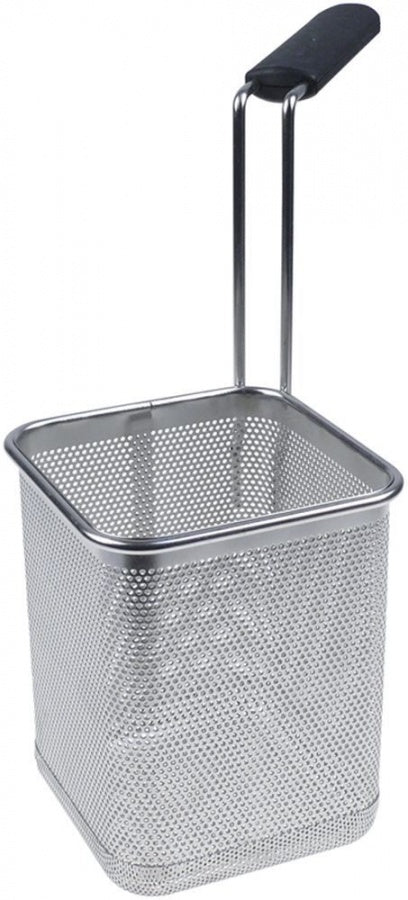 pasta basket H1 180mm W1 145mm L1 146mm size GN 1/6 L2 150mm H2 323mm H3 340mm SS left