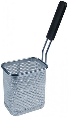 pasta basket L1 100mm W1 140mm H1 160mm H3 360mm stainless steel