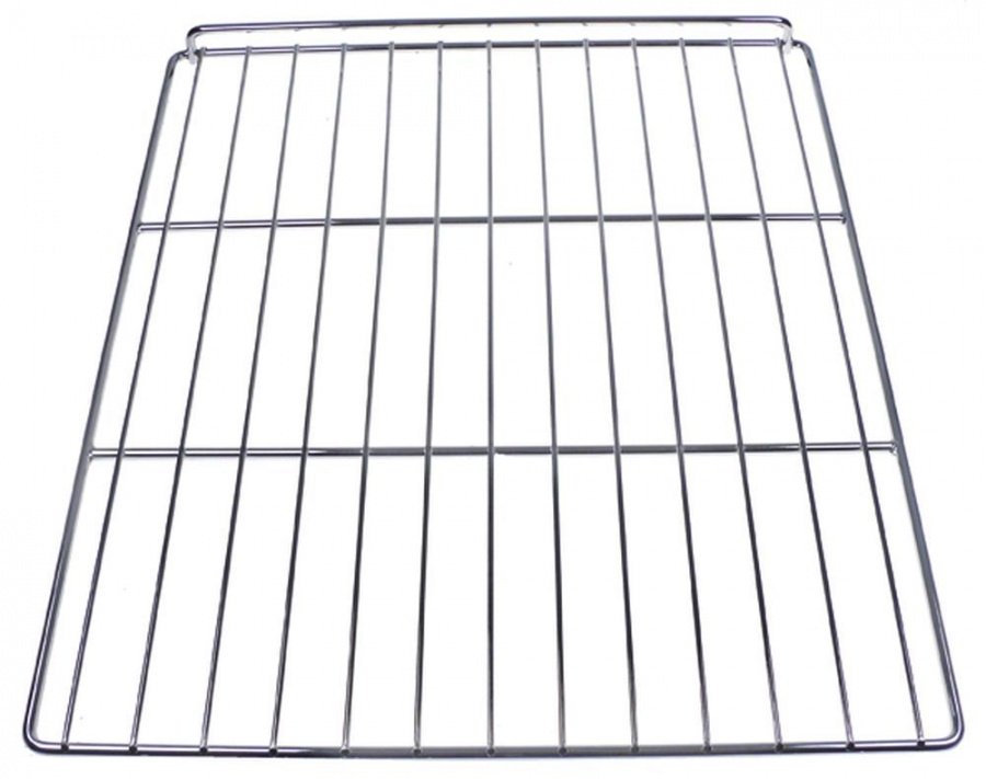 grid shelf W 538mm L 640mm H 37mm chrome-plated steel wire gauge frame 8mm