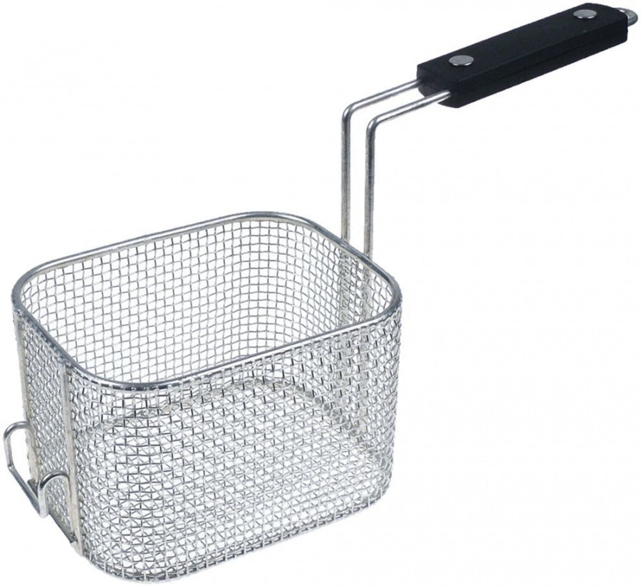 fryer basket W1 135mm L1 176mm H1 114mm chrome-plated steel