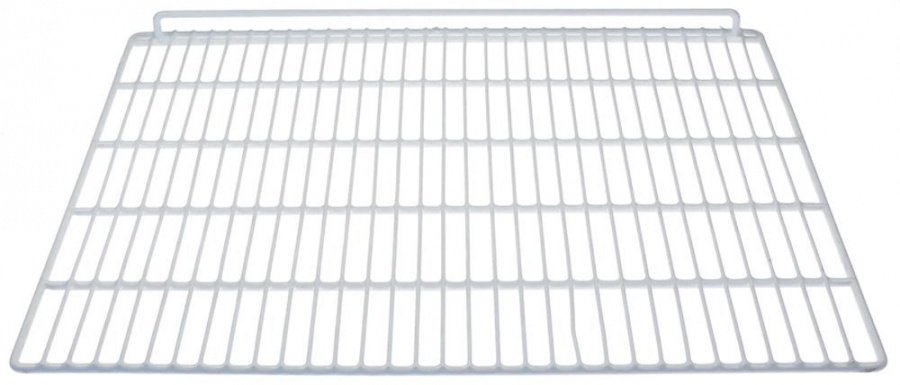 grid shelf W 655 mm L 530 mm H 40 mm plastic-coated steel with hinge camp
