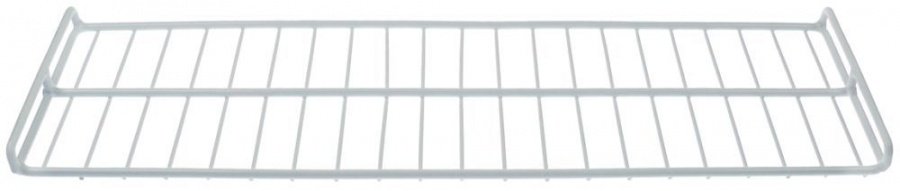 grid shelf W 185mm L 640mm steel plastic-coated bottom wire gauge frame 7mm