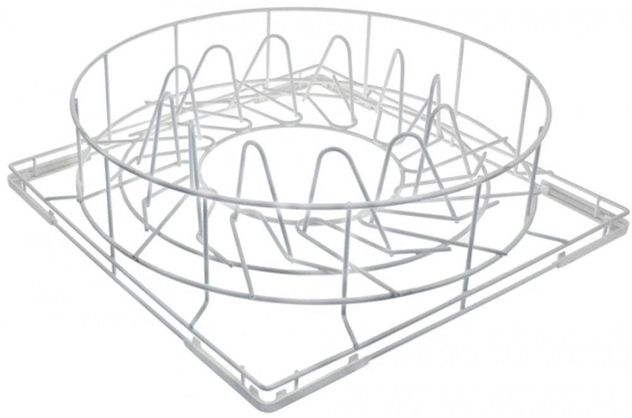 plate basket H 145mm seat ø 480mm plates 12 W 500 length 500