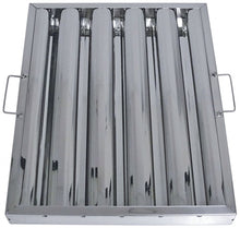 flame guard filter W 490mm H 390mm thickness 48mm AISI 304