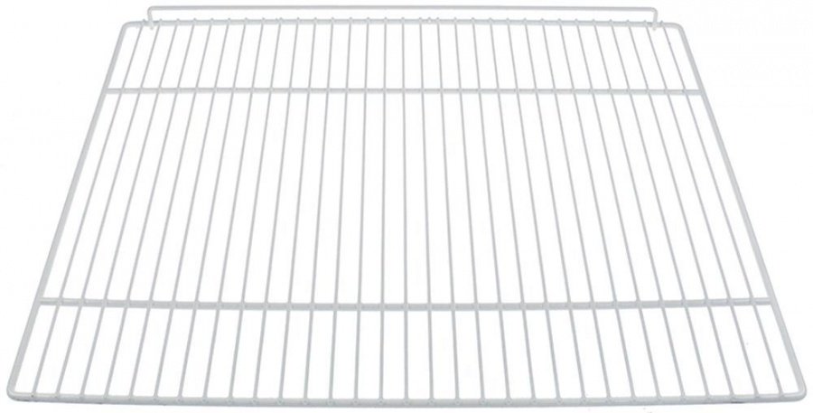 grid shelf W 650 mm L 530 mm D 30 mm plastic-coated steel with hinge camp GN 2/1