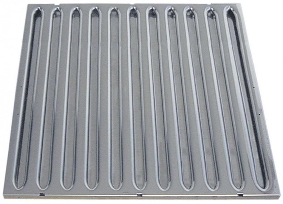 filtru hota labirint anti flacara pentru hota de aburi L 500mm Î 500mm grosime 20mm