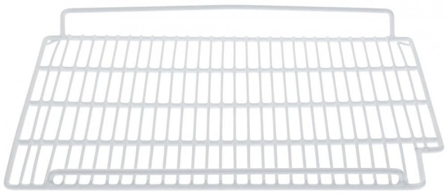 grătar L 445mm A 480mm Î 40mm oțel cu strat de protecție din plastic stânga