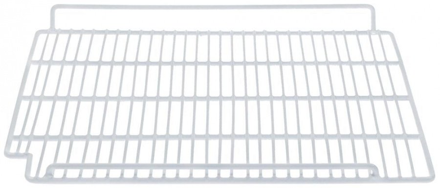grătar L 445mm A 480mm Î 40mm oțel cu strat de protecție din plastic dreapta