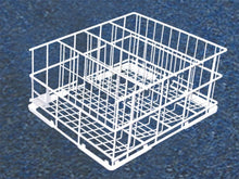 glass basket L 350mm W 350mm H 170mm number of rows 4 rows spacing 80mm
