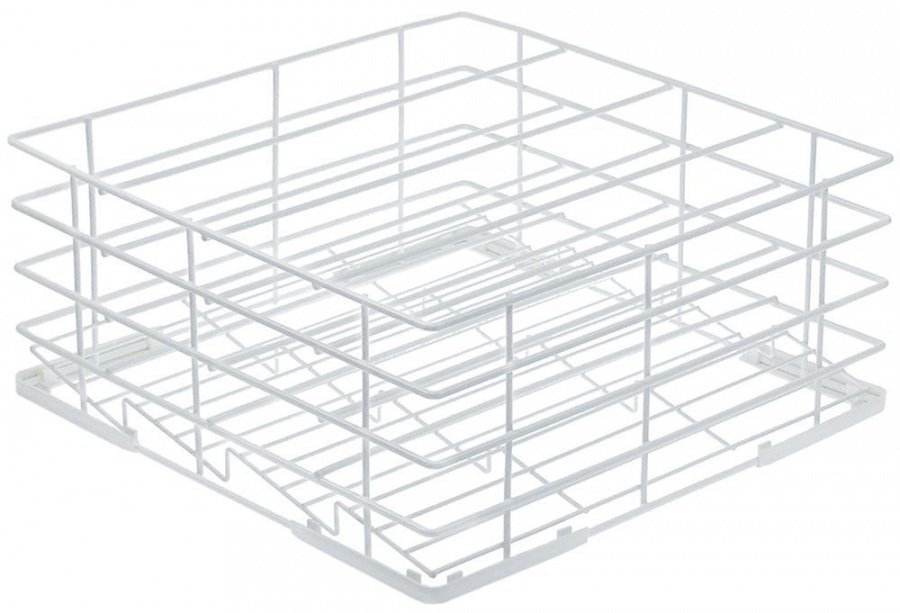 Cos pahare 382 X 382 mm, H 170 mm, 4 compartimente de 85 mm - 971018