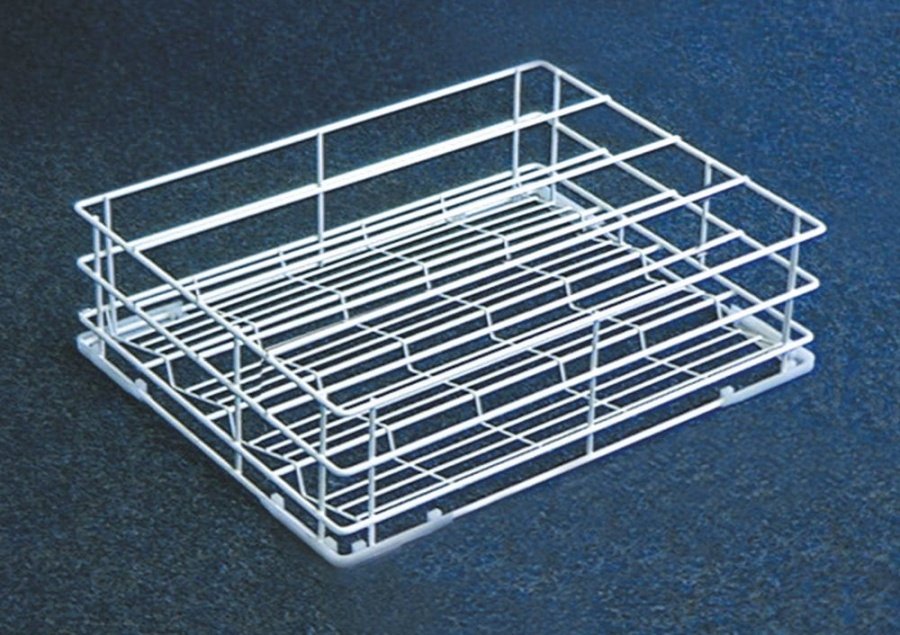 glass basket L 500mm W 430mm H 170mm number of rows 4 rows spacing 90mm