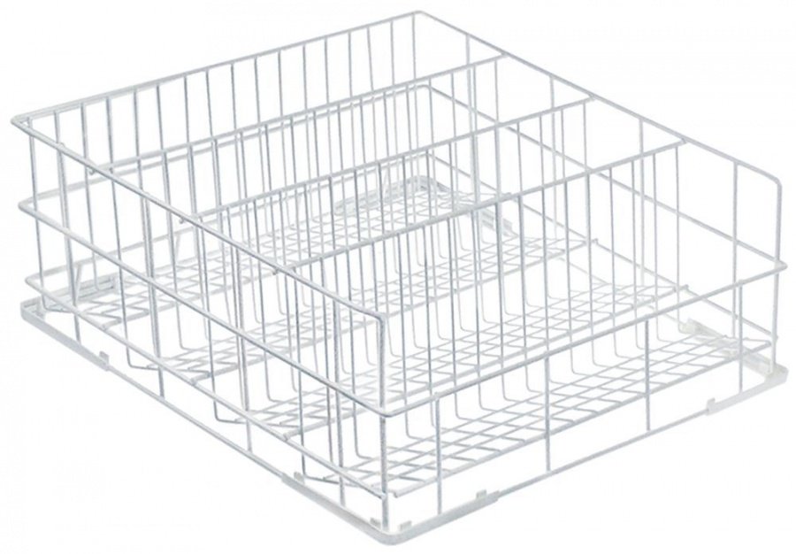 glass basket L 500mm W 450mm H 170mm number of rows 4 rows spacing 95mm