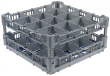 glass basket L 395mm W 395mm number of glasses 16 H 200mm usable height 160mm
