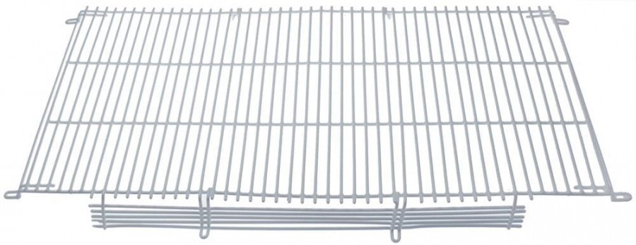 grid shelf W 715mm L 365mm H 55mm steel plastic-coated lengthwise wires gauge 4mm