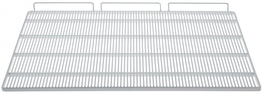 Grilaj - raft frigider dimensiuni 595 x 540 mm, din otel plastifiat alb - 971167
