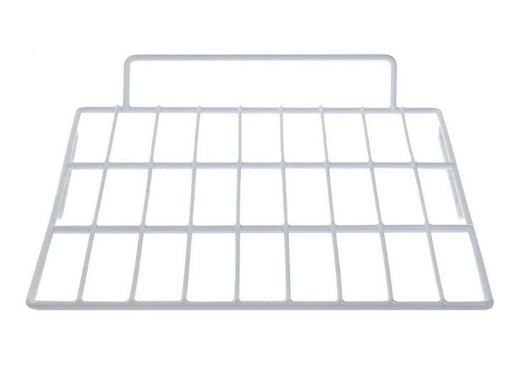 Grilaj raft frigider 588 x 340mm, H 70mm, din otel invelit in plastic