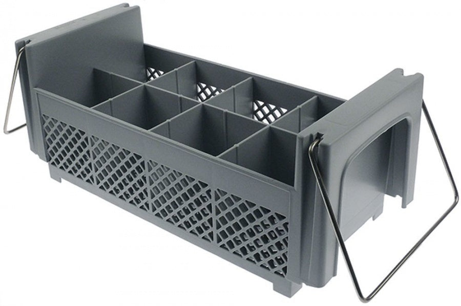 cutlery basket L 250mm W 500mm with handle