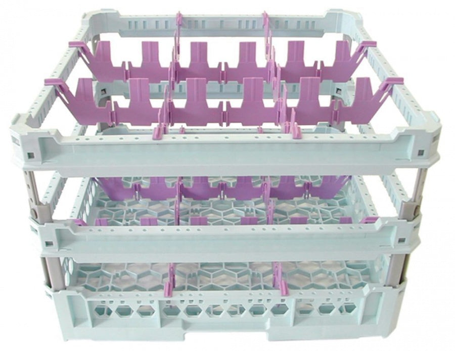 glass basket GASTROTOP L 500mm W 500mm number of glasses 9 H 216-305mm