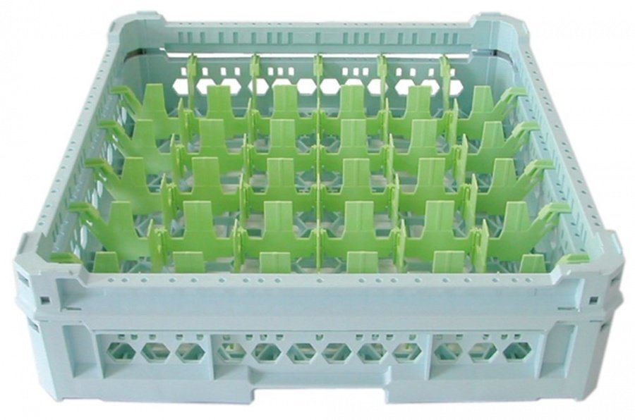 glass basket GASTROTOP L 500mm W 500mm number of glasses 36 H 150mm usable height 115mm