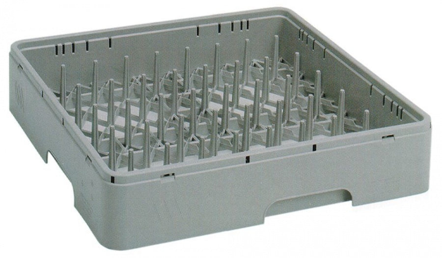 Cos pentru farfuri 500 x 500 mm, H 106 mm, pentru 14 sau 18 farfurii - 976003
