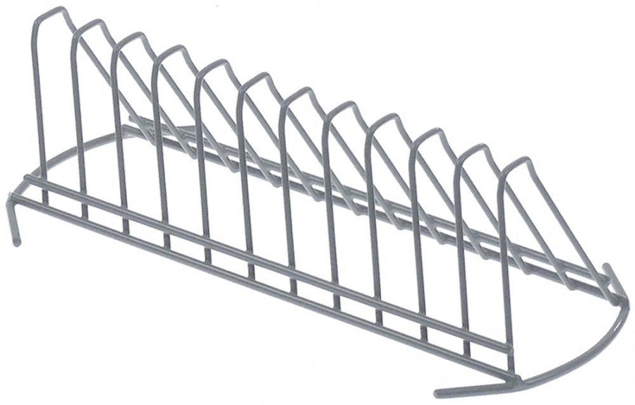 Suport pentru 11 farfurii din otel plastifiat 370 x 195 mm, H 105 mm - 976014