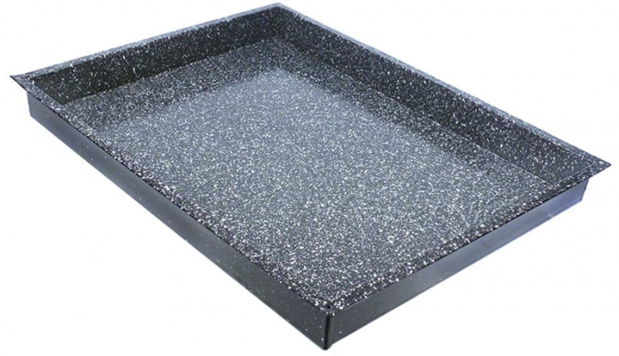 Tava gastronom GN 2/1, 530 x 650 mm, H 60 mm, otel emailat - 993004
