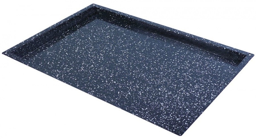 Tava EN1, 400 x 600 mm, H 20 mm, otel emailat - 993013