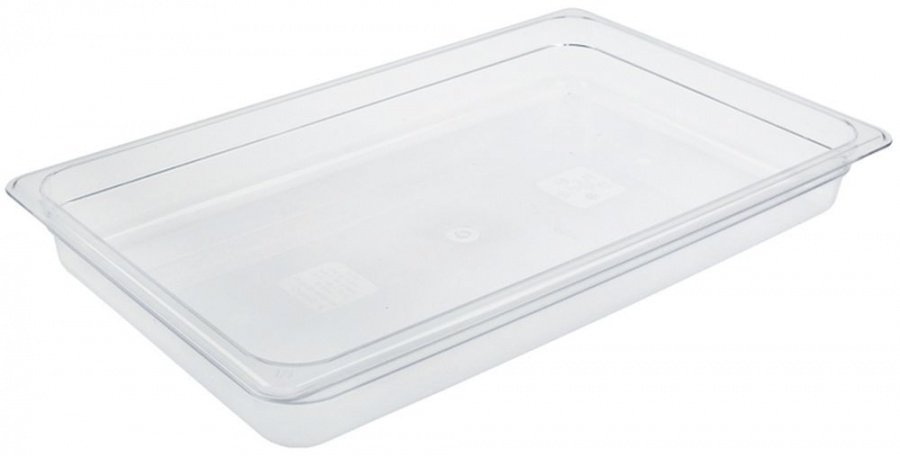 GN container size GN 1/1 D 65mm polycarbonate