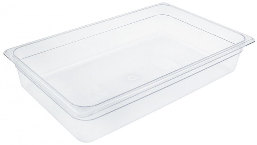 GN container size GN 1/1 D 100mm polycarbonate