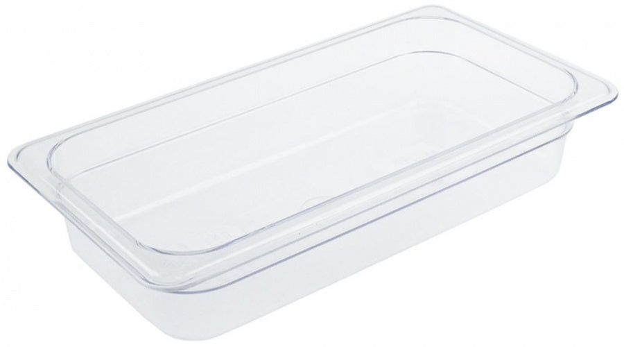 GN container size GN 1/3 D 65mm polycarbonate