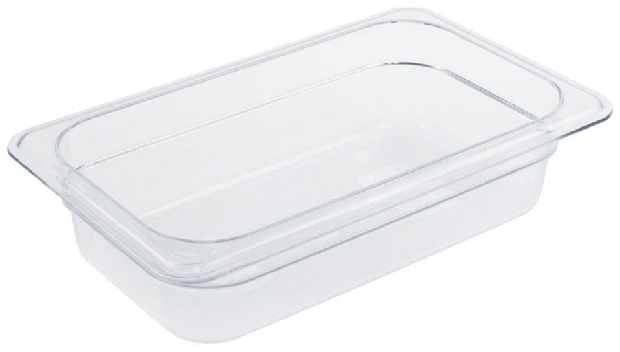 GN container size GN 1/4 D 65mm polycarbonate