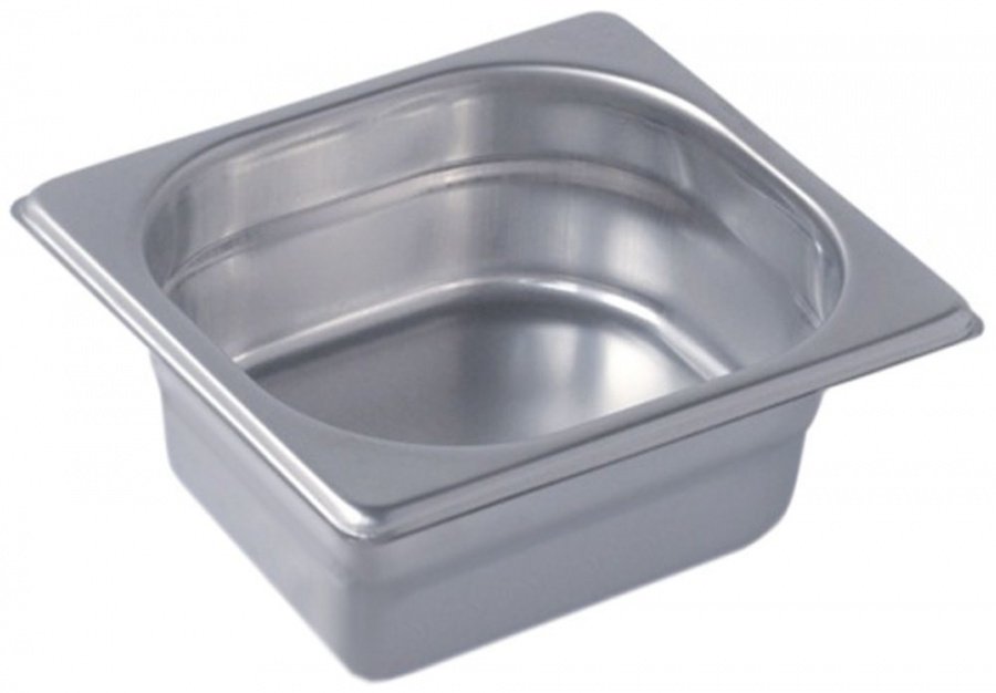 GN container size GN 1/6 D 65mm SS 18/10