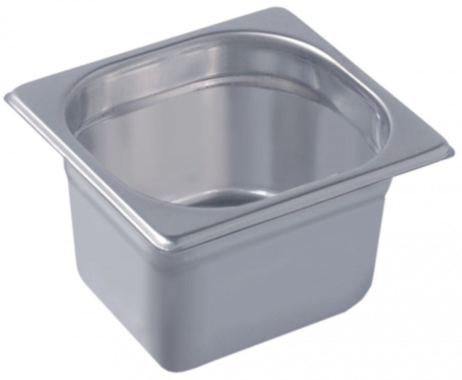 GN container size GN 1/6 D 100mm SS 18/10