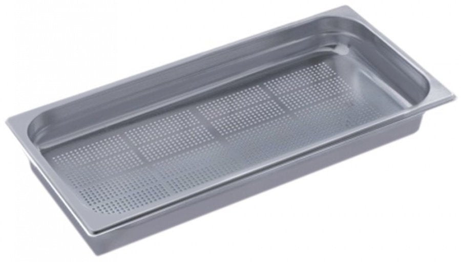 GN container size GN 1/1 perforated D 55mm SS 18/10