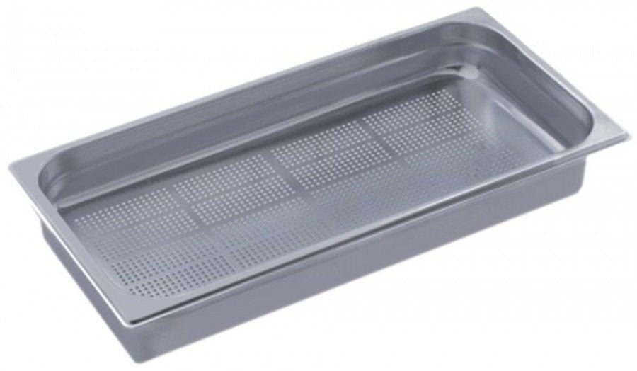 GN container size GN 1/1 perforated D 65mm SS 18/10