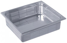 GN container size GN 2/3 perforated D 100mm SS 18/10