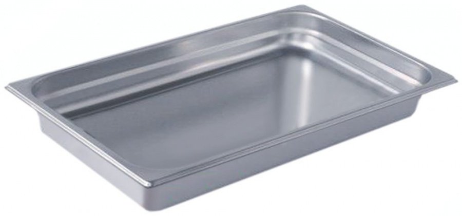GN container size GN 1/1 with sandwich base D 65 mm SS 18/10